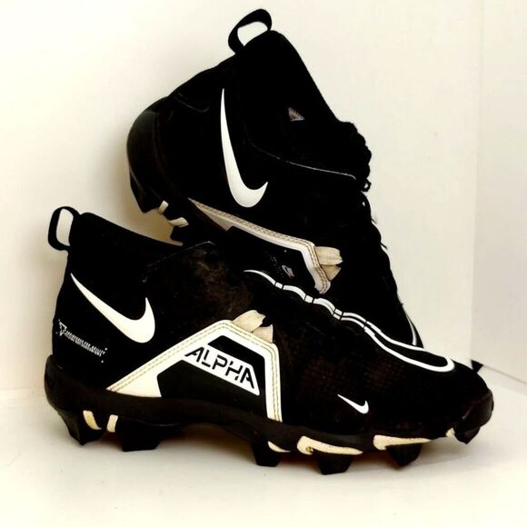 Nike Alpha Menace Shark FastFlex Boys Football Cleats - Size 4Y - Picture 1 of 6